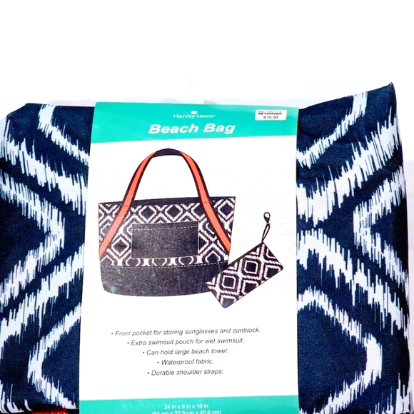 unknown Handbags - Women's Beach Bag NWT Blue & White